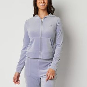 Juicy couture velour track suit lavender size M.